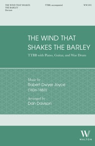 The Wind That Shakes the Barley TTBB choral sheet music cover Thumbnail